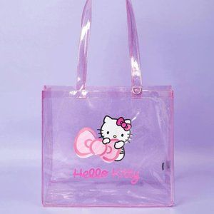 Hello Kitty Pink Glitter Tote